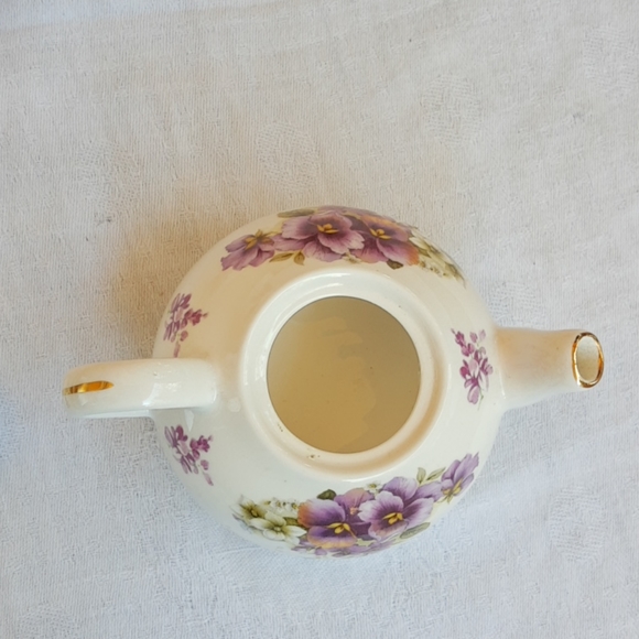 Lane End Pottery Stacking Teapot and Cup, Floral - Picture 6 of 6